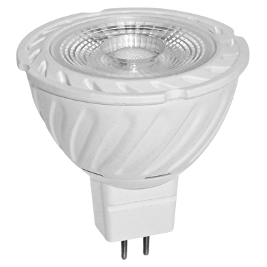 LED dicroica 6W,MR16, 2700K(luz càlida),38º,220-240V/DC