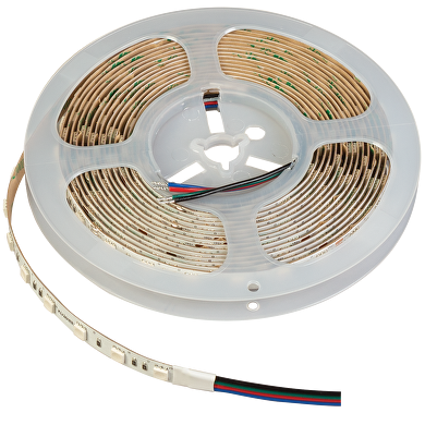 Tira de LED 14.4W/m, 24V/DC,RGB,60 leds/m,SMD5050 5m(rollo),IP20,serie profesional
