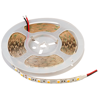 Tira de LED 14.4W/m, 24V/DC,2700K(luz càlida),60 leds/m,SMD5050 5m(rollo),IP20,serie profesional