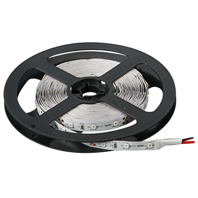 Tira de LED ROJA 4.8W/m 12V/DC, SMD2835 ,60LEDs/m,5m, IP20