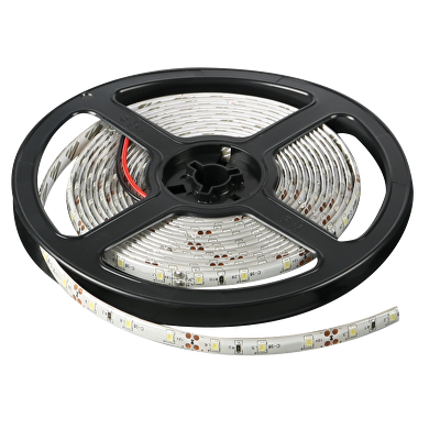 Tira de LED 4.8W/m 6400K(liuz frìa)12V/DC, SMD2835 ,60LEDs/m,5m, IP65