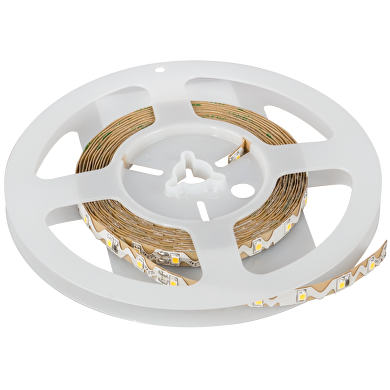 Tira de LED 9.6W/m, 24V/DC,4200K(luz neutral),60 leds/m,SMD2835 5m(rollo),IP20,montaje angular,serie profesional
