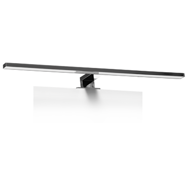 LED aplique de baño, 8W, 4200K, IP44, chromo