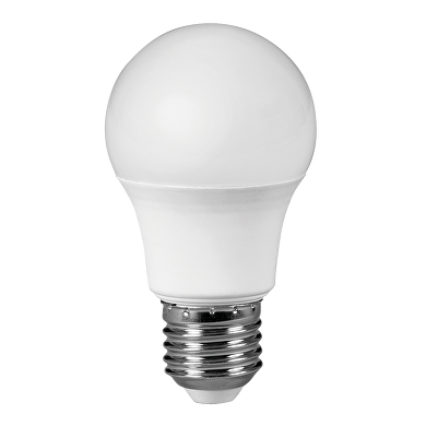 Bombilla  de LED de baja tensión  8W, E27, 2700K(luz càlida) 9-24V AC/DC, SMD2835,270º