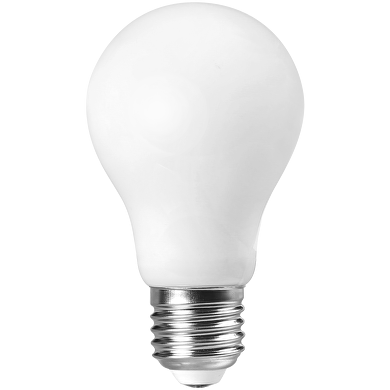 LED bombilla  standart con filamento opal  8W, E27, 4200K(luz neutral), 220V AC,Flickerless