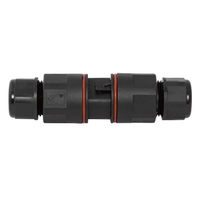 Conector estanco con únion y conexión rápidas L16, 3 polos, 16А, IP68, 1 un..