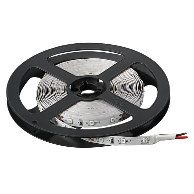 Tira de LED AZUL, 4.8W/m, 12V DC, SMD2835, 60 LEDs/m, IP65