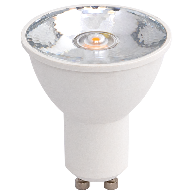 Dicroica de LED dimable 6W, GU10, 2700K, 220V-240V AC, 15°, luz cálida