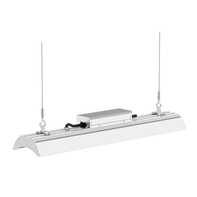 Campana lineal de LED 100W, 5000K,15000lm,100V-277V AC, IP65,óptica 90°