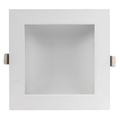 Downlight de LED con luz indirecta, cuadrado 12W 4200K(luz neutral),Flickerless,SMD2835