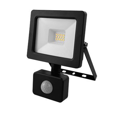 Proyector LED 20W,4000K, con PIR sensor de presencia,slim diseño; 220V AC; IP44