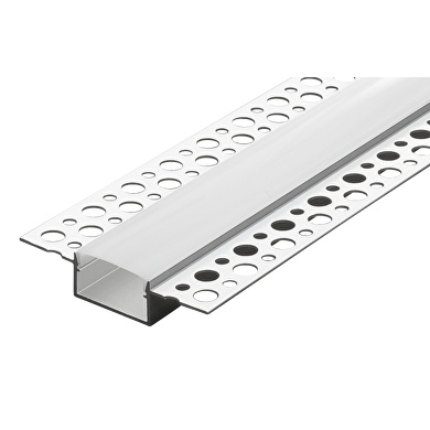 Perfil de aluminio para placas de yeso laminado (pladur) 3m,ancho , 21mm