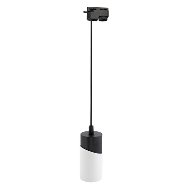 Proyector de carril, monofásico, GU10, 220-240V AC, IP20,blanco/negro
