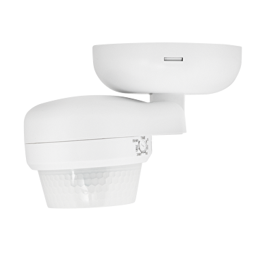 Sensor PIR  de movimiento y presencia de pared y techo, 360°, 12m, IP65