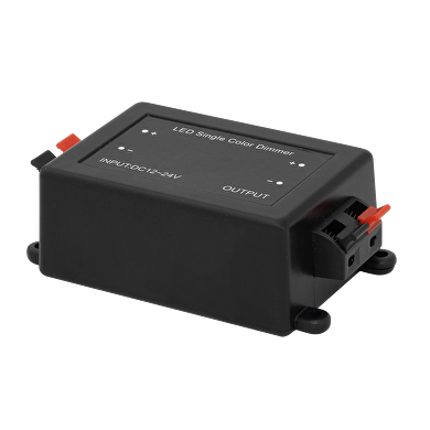 Controlador dimable con RF mando a distancia  para LED iluminación de un color 12-24V 8A