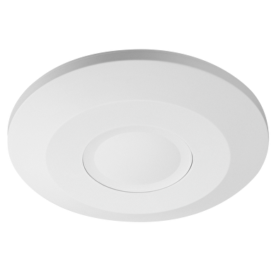 Sensor de microondas de presencia y movimiento, montaje superficie , 360°, 4.5m, IP20,1000W