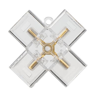 X- conector para luminaria HEXAGON LT5X760, 90°, 2 pines