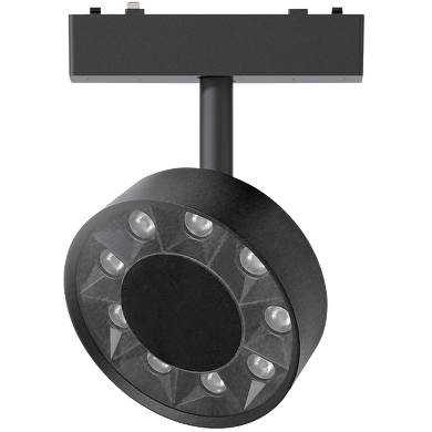 LED SMART foco magnético, redondo 9W, 24º,CCT, 48V DC