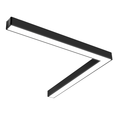 LED SMART luminaria magnética lineal , angular 2x10W, CCT, 48V DC