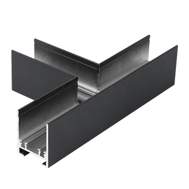 T conector para carril profundo de superficie