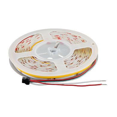 Tira de LED digital monocolor COB,11W/m, 4000K, IC WS2811, 24V DC, 10 pixels/m, 5m, IP20