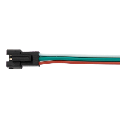 Conector HEMBRA tira de  LED digital  5-24V DC, 3 pines, 15cm, 10 un.