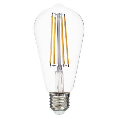 LED Bombilla Edison filamento, ST64, 12W, 1500lm ,E27, 4000K
