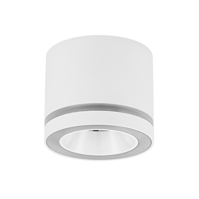 Luminaria fija redonda de superficie, con bajo nivel de deslumbramiento, color blanco, IP20, para módulo LED,60mm