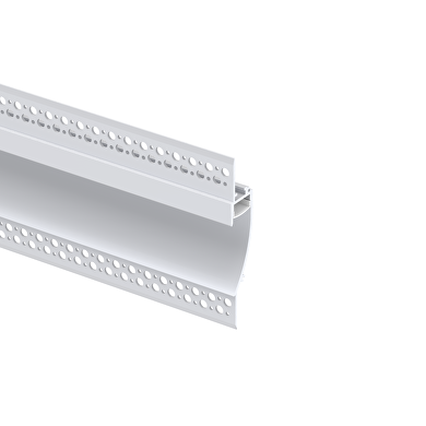 Perfil de aluminio para placas de yeso laminado (pladur), 2м, para pared