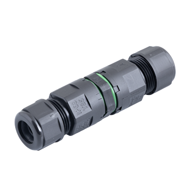 Conector estanco con clemas rápidas L16, 3 polos, 16А, IP68, 1 un.