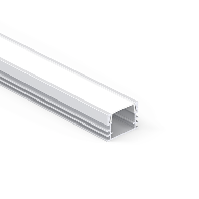 Perfil de aluminio de superficie , profundo, 2м