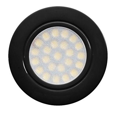 Mini downlight de LED  4W, 4200K(luz neutral),) 220V AC,IP44, SMD2835, negro