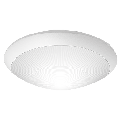 Plafón ARAD, redondo,aro blanco, Е27, 220-240V AC, IK08, IP65