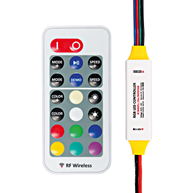 RF controlador profesional para RGB iluminaciòn