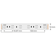 Tira de LED 14.4W/m, 24V/DC,RGB,60 leds/m,SMD5050 5m(rollo),IP20,serie profesional