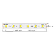 Tira de LED 14.4W/m, 24V/DC,2700K(luz càlida),60 leds/m,SMD5050 5m(rollo),IP20,serie profesional