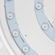 LED Plafón slim diseño 24W, 4200K(luz neutral) IP20, redondo