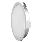 Downlight de LED 2W,12V/DC,SMD2835 ,empotrar, redondo, color chromo,