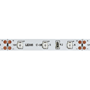 Tira de LED ROJA 4.8W/m 12V/DC, SMD2835 ,60LEDs/m,5m, IP20