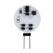 LED bombilla 2W, G4, 2700K, 12V DC,bi pin,Flickerless