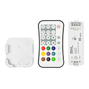 DMX512 controlador con RF mando a distancia para RGB/RGBW LED iluminación IP20