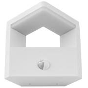 LED aplique con PIR sensor de movimiento 15W, 4000K, 220-240V AC, IP44