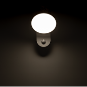 LED aplique con PIR sensor de movimiento 15W, 4000K, 220-240V AC, IP65