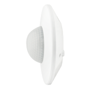 Sensor (PIR) de movimiento con zona de alta sensibilidad y ajuste del radio de detección,montaje de superficie, 360°, 10m, IP20