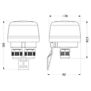 Interruptor crepuscular 15A, IP65