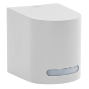 Luminaria de fachada con haz de luz individual, GU10, IP44,montaje en pared,blanco