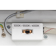 LED luminaria lineal CCT, 1.50m, 44W, 220V-240V AC, IP20