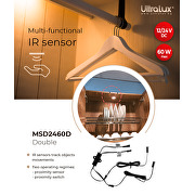 Sensor de proximidad mutlifuncional para muebles,doble,60W, 12-24V DC, 5 сm
