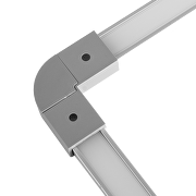 Conectores angulares para perfiles de aluminio  APK207 - 2 un.