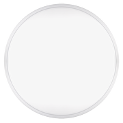 LED plafón Slim, 40W, 3000K/4000K/6000K(CCT), 220V-240V AC, IP20,color blanco, montaje suspendido